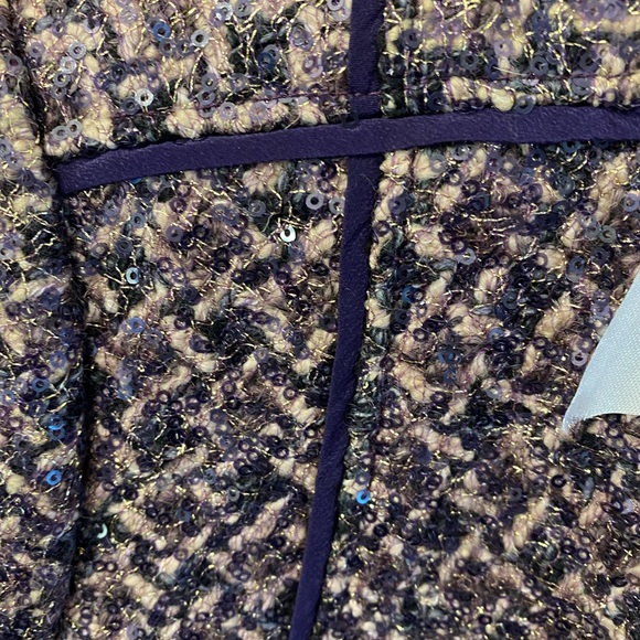Tory Burch Purple and Pink Sequenced Jacket - Picture 15 of 16